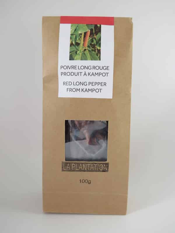Poivre de Kampot rouge long