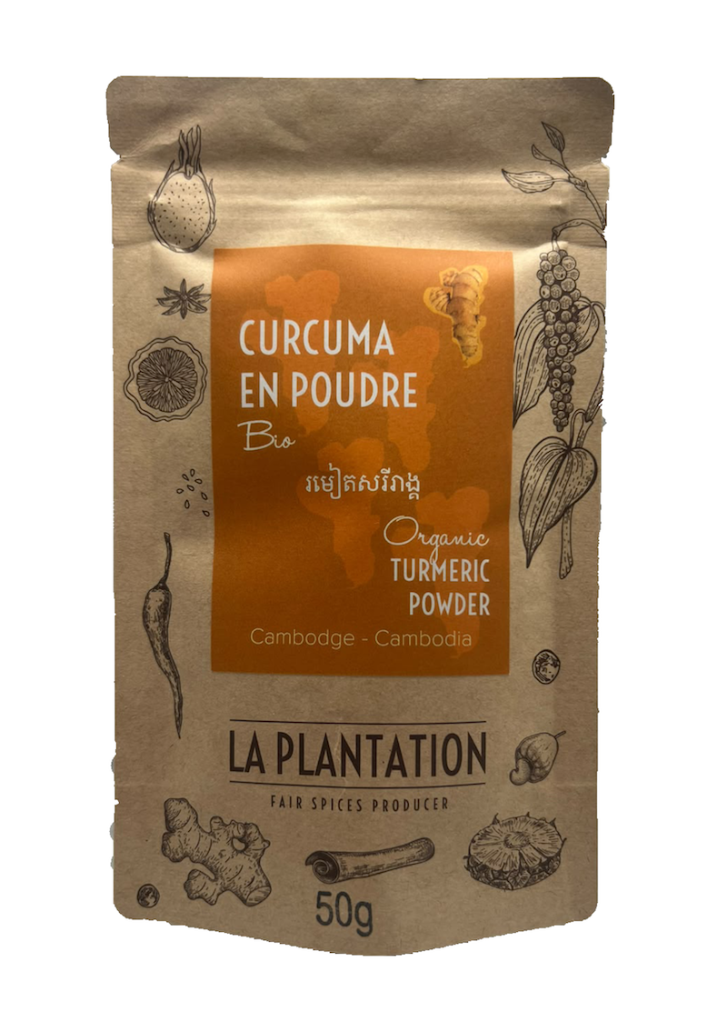 Curcuma bio de Kampot